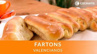 FARTONS VALENCIANOS ☀️  Receta tradicional de Valencia perfectos para la Horchata 🥛  Cocinatis [upl. by Gnap]