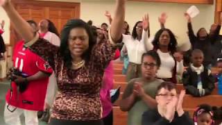 Crazy Super Sunday Praise Break at the Cathedral 2319 [upl. by Anner]