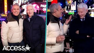 Anderson Cooper’s Best Giggling Moments w Andy Cohen From CNN’s New Year’s Eve Show [upl. by Aicella]