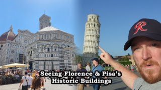 Seeing the Historic Cities of Florence amp Pisa with a few Coaster Stops [upl. by Hayila]