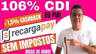 TUDO SOBRE A CONTA DIGITAL RECARGAPAY E O CARTÃO DE CRÉDITO COM CASHBACK DE 15 COM DICAS DE OURO 🥇 [upl. by Pope]