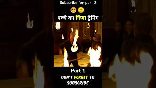 Bacche ki Ninja training trending movie film youtubeshorts viralshorts part1 [upl. by Amzaj]