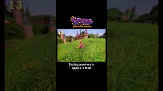 Skateboarding anywhere in Spyro 13 in Spyro Reignited Trilogy  SpyroReignitedTrilogy Spyro [upl. by Maris]