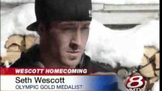 Mainers Celebrate Seth Wescotts Homecoming [upl. by Ttennaej]