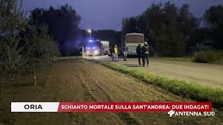 19 NOVEMBRE 2024 ORIA SCHIANTO MORTALE SULLA SANT’ANDREA DUE INDAGATI [upl. by Nidorf]