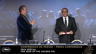 PRIX SPÉCIAL – Press Conference – PALMARES – English – Cannes 2024 [upl. by Sammons]