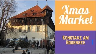 WeihnachtsmarktXmas Market 2019 in Konstanz am Bodensee [upl. by Sidnac]