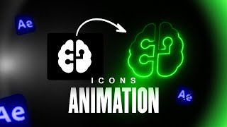 Turn Boring Icons into Crazy Animations using After Effects [upl. by Angrist228]