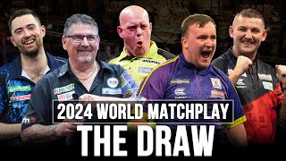 LUKE LITTLER VS MICHAEL VAN GERWEN  2024 PDC World Matchplay draw REVEALED [upl. by Bourne]