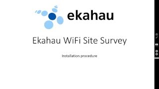 Ekahau installation Procedure [upl. by Mullen]