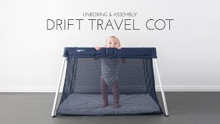 Unboxing The Drift Travel Cot [upl. by Trace]