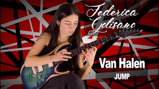 Jump  Van Halen  Solo Cover by Federica Golisano with Cort X700 Duality [upl. by Yahsed95]