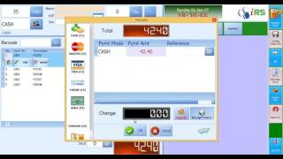 iRS  Cara Masukkan 2 Payment Mode Voucher amp Cash [upl. by Naro]