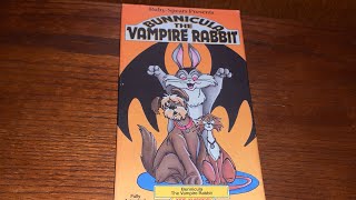 Opening and Closing to Bunnicula The Vampire Rabbit VHS 1987 [upl. by Akinet]