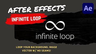 After Effects  How To Create A Seamless Infinite Loop Background Motion Graphic  Motion Tile [upl. by Toomin]