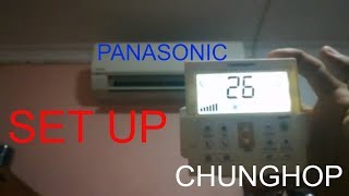 How to Setup Chunghop Universal AC Remote K650E [upl. by Severen]