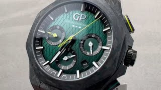 GirardPerregaux Laureato Absolute Chronograph Formula 1 810604130711CX Watch Review [upl. by Gordan]