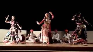 Kalbelia Dance  The Queen Harish Show [upl. by Anujra]