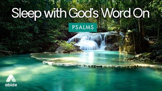 Psalms for Sleep Fall Asleep in Gods Word Try for 5 Min [upl. by Dry691]