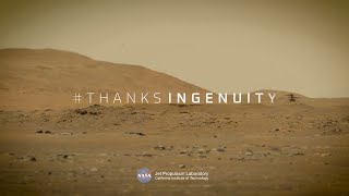 ThanksIngenuity – NASA’s Mars Helicopter Team Says Goodbye [upl. by Balthasar]