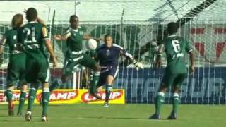 Catanduvense 1x1 Palmeiras  3Âª rodada  Paulista 2012 [upl. by Ruosnam94]