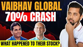 Why Vaibhav global share tanked 70  Right time to add Vaibhav Global share [upl. by Tolkan]