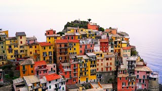 Hiking 44 km the Cinque Terre Trail in Italy [upl. by Airel]