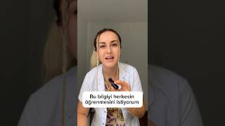 Bu bilgiyi herkes öğrenmeli cilt dermatolog [upl. by Letnoj80]