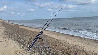 Suffolk Beach Fishing Corton Tramps Alley [upl. by Venn]