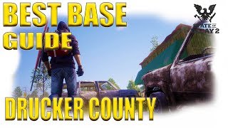 BEST BASE Guide Drucker County State of Decay 2 [upl. by Denby]