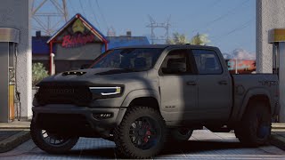 Uber Dodge RAM TRX 1500  NVE GTA 5 [upl. by Ellertal]