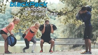 blackPack sandbags amp vests for functional training [upl. by Mil]