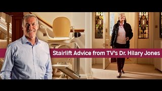 Stairlift Advice From TVs Dr Hilary Jones [upl. by Gnak]