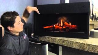 Dimplex OptiV Solo Linear Electric Built In Fireplace Product Review [upl. by Sylado414]