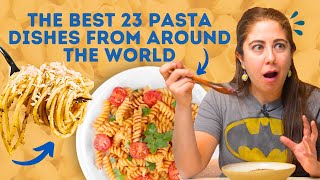 These Are Some of the Best Pasta Dishes in the World [upl. by Hsina]