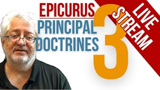 The Philosophy of Epicurus Part 3 philosophy philosophyofhappiness livestream epicurus [upl. by Morentz]