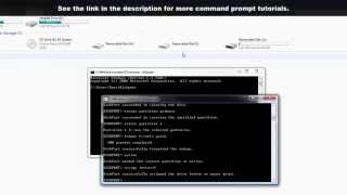 How to Format a USB Flash Drive using Command Prompt in Windows [upl. by Ellenij932]