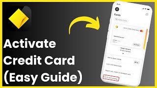 commbank  How to Activate Commonwealth Credit Card [upl. by Stephen]