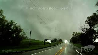 04262024 Elkhorn Nebraska  Large Tornado [upl. by Nairim]