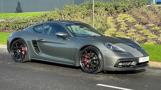 718 Cayman GTS  Aventurine Green Metallic  NX71RVP [upl. by Anilra]