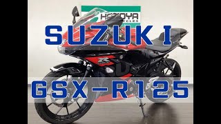 スズキ SUZUKI ＧＳＸ−Ｒ１２５ エンジン音 ２０２１年後期ハザード付きモデル！WR’Sマフラー・フェンレス他カスタム多数！！ gsxr125 [upl. by Ymar]