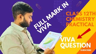 viva question for 12th chemistry practical class12thpractical chemistry a2zpractical991 [upl. by Dominus]