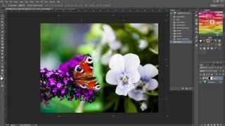 How to combine two images using a gradient in Adobe Photoshop [upl. by Breena]