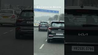 Kia Carens vs Hyundai Alcazar shorts kiacarens alcazar hyundaialcazar [upl. by Neeron]