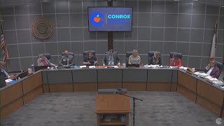 Debate over revisions to book ban gets heated at Conroe ISD board meeting [upl. by Harriott]