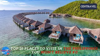 Top 10 Places To Visit In The Philippines  You Wont Believe 3 [upl. by Anytsirhc]