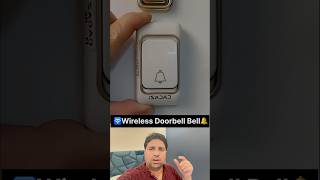 🛜Wireless Doorbell Bell🔔 [upl. by Nyledaj914]