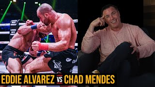 Eddie Alvarez vs Chad Mendes  BKFC 41 [upl. by Kurtis]