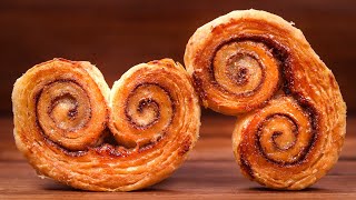 How to Make Beautiful Palmiers with Handmade Rough Puff Pastry [upl. by Auguste]