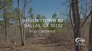 Dallas Georgia Land For Sale  3400 an Acres [upl. by Walt765]